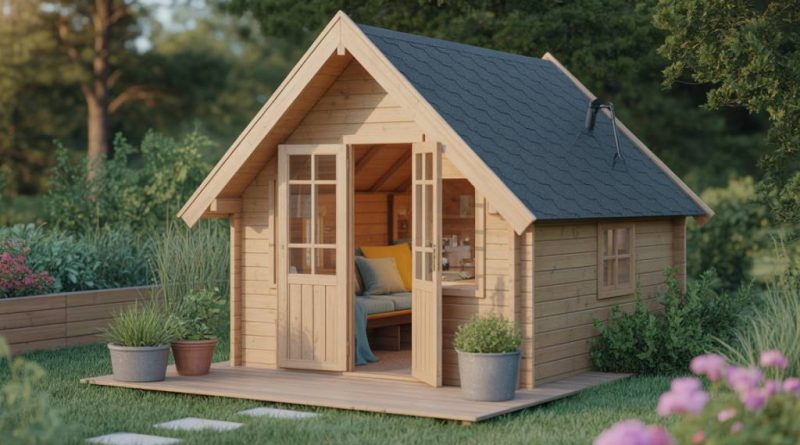Abri de jardin écologique : matériaux durables et solutions énergétiques pour un extérieur responsable